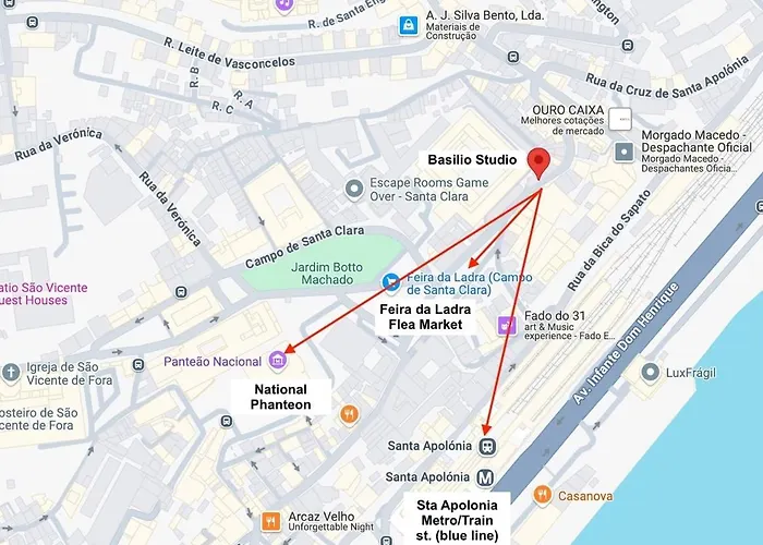 Basilio Next To Ladra Flea Market Lisboa